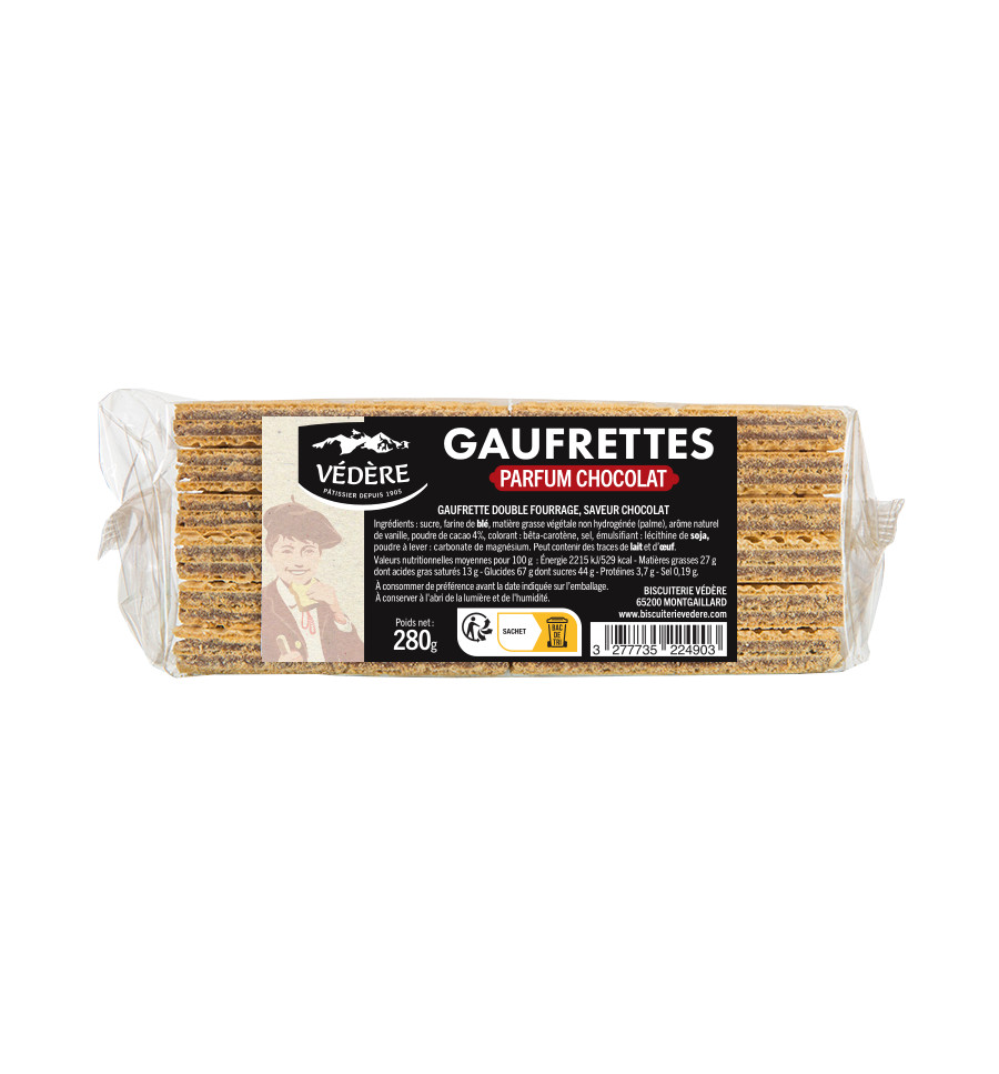 Gaufrettes CHOCOLAT 280g – Image 3